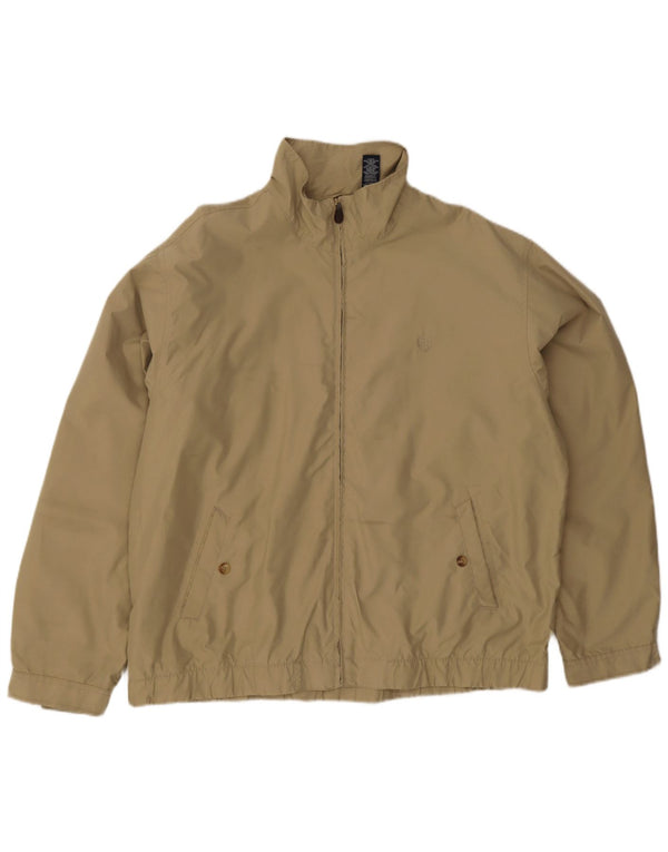 Giacca bomber da uomo Chaps UK 42 XL Poliestere beige