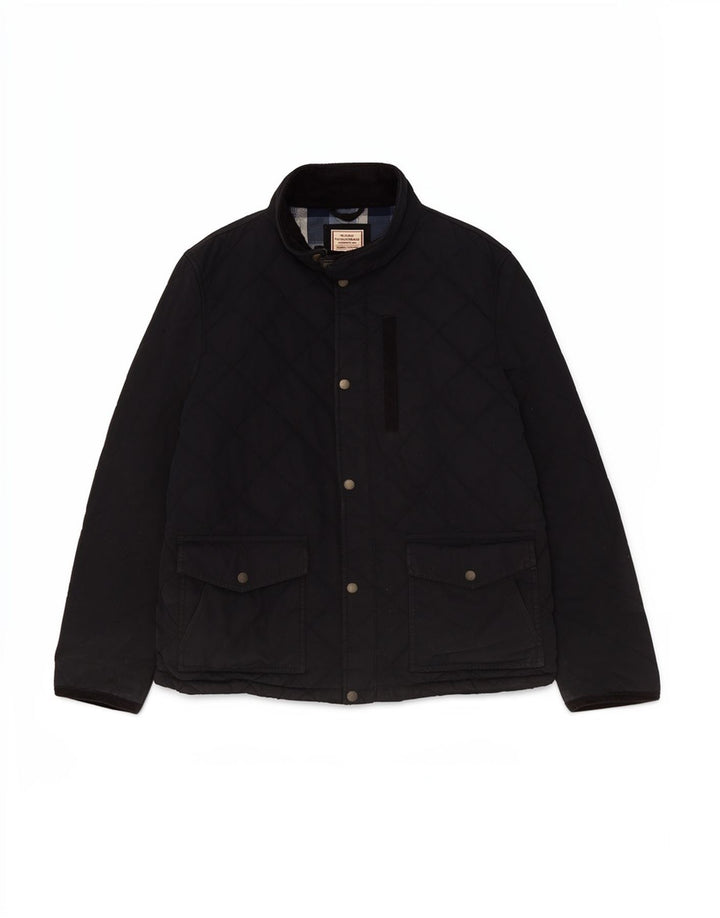 Giacca trapuntata da uomo Fat Face UK 42 XL Cotone blu navy