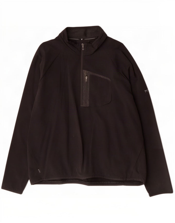 Giacca da tuta Columbia da uomo in titanio pullover 2XL nylon nero