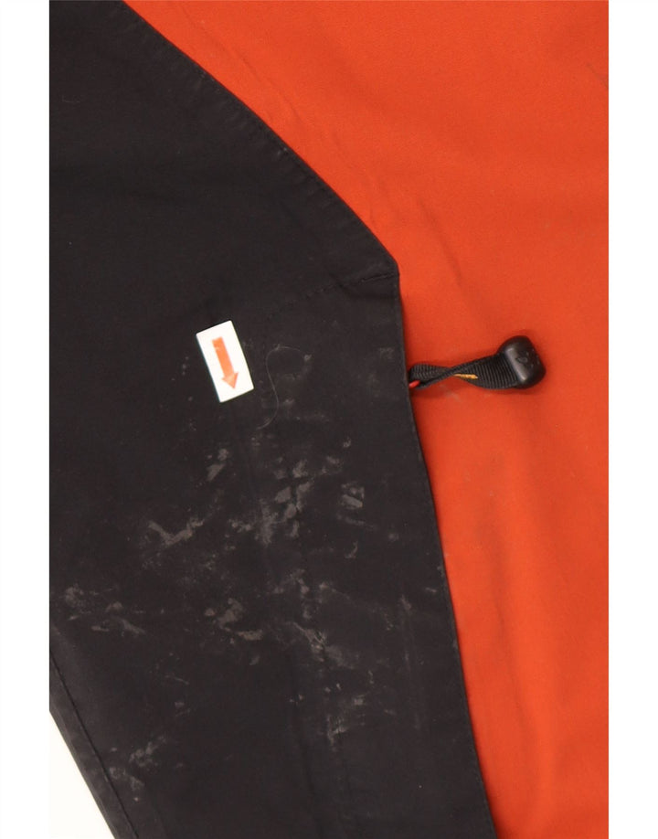 Giacca da sci da uomo Jack Wolfskin UK 40/42 XL arancione color block in poliammide