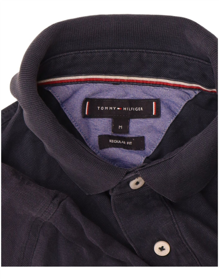 Polo da uomo vestibilità regolare Tommy Hilfiger blu navy medio