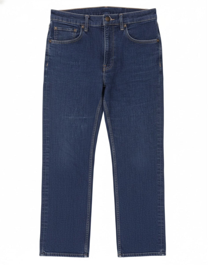 Jeans corti da donna Zara EU 40 medi W30 L25 Blu