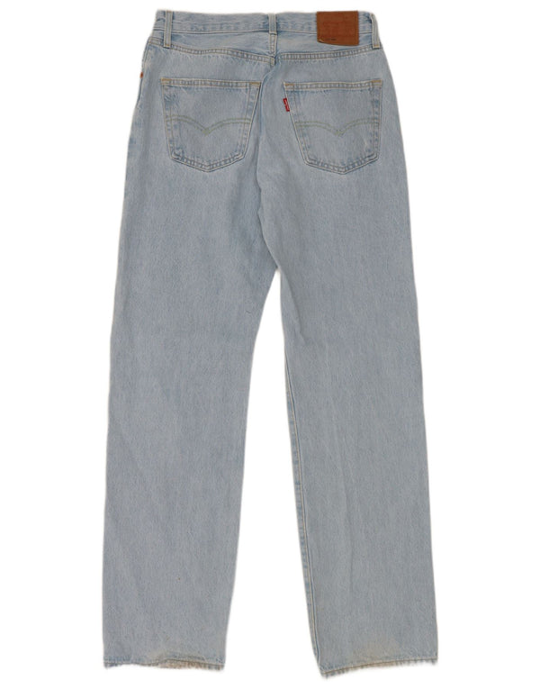 Jeans dritti Levi's 501 da donna W25 L32 cotone blu