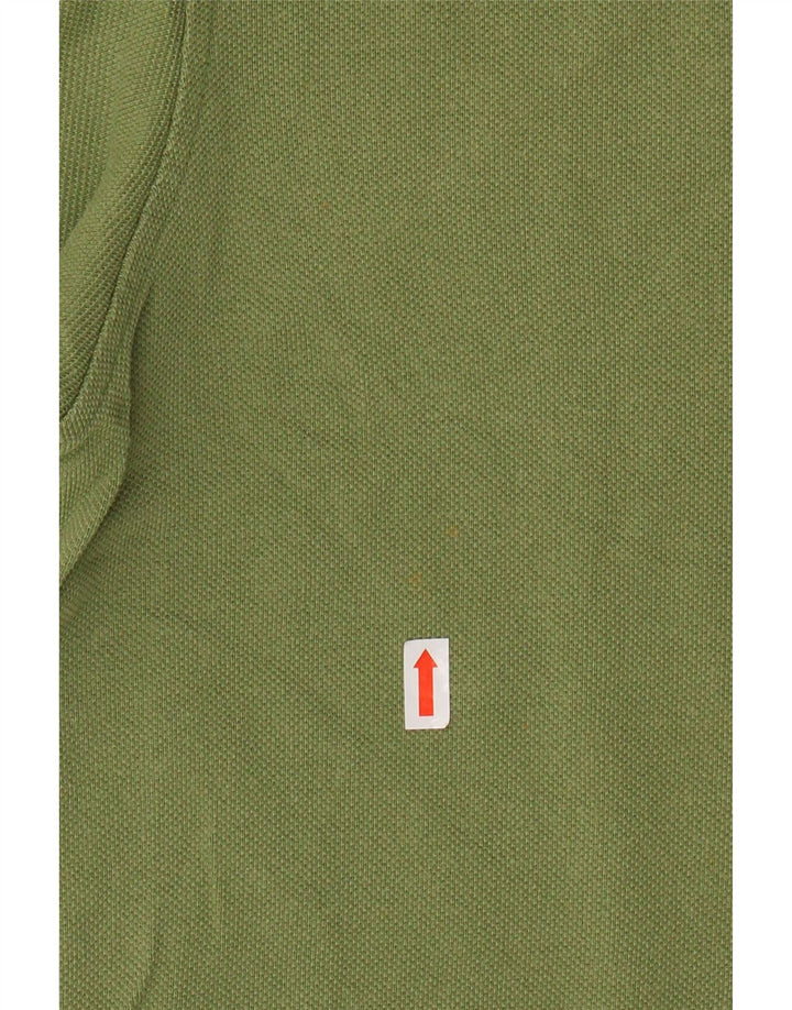 TOMMY HILFIGER Polo da uomo grande in cotone verde