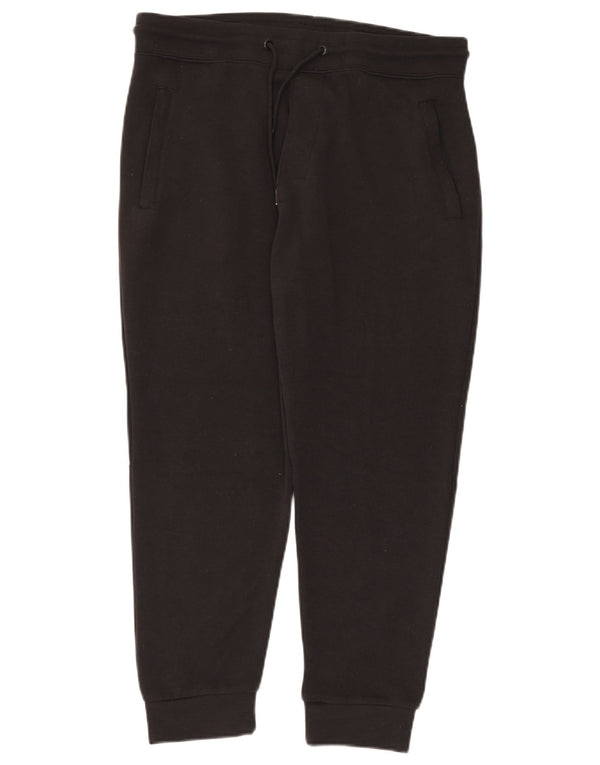 Pantaloni da tuta da donna ZARA Joggers UK 14 Large Nero Poliestere
