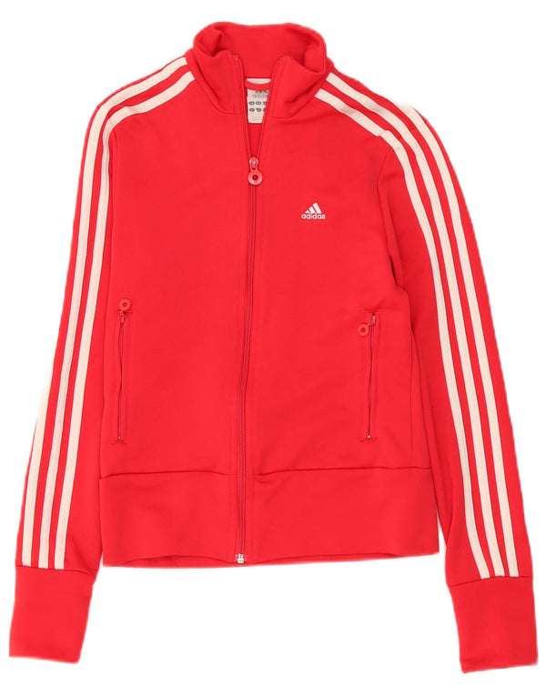 Giacca da ginnastica da donna Adidas UK 8 piccola rosa