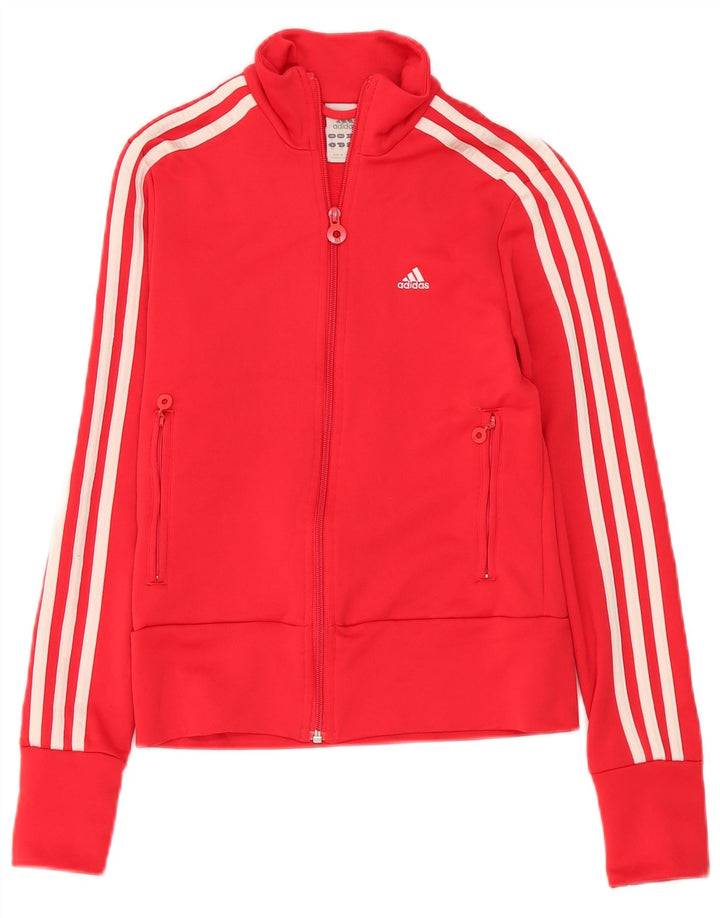 Giacca da ginnastica da donna Adidas UK 8 piccola rosa