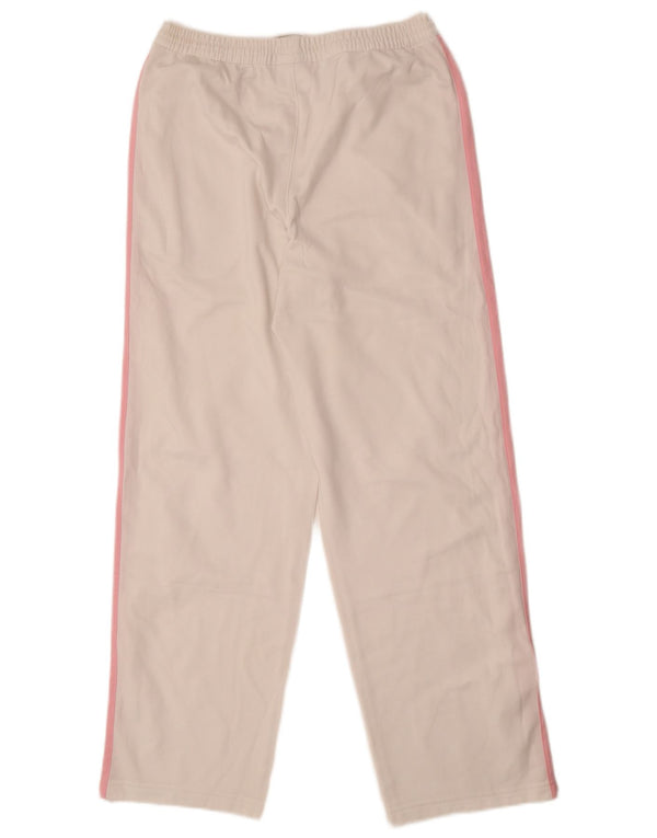 Pantaloni della tuta da ragazza Reebok 15-16 anni Poliestere color block bianco