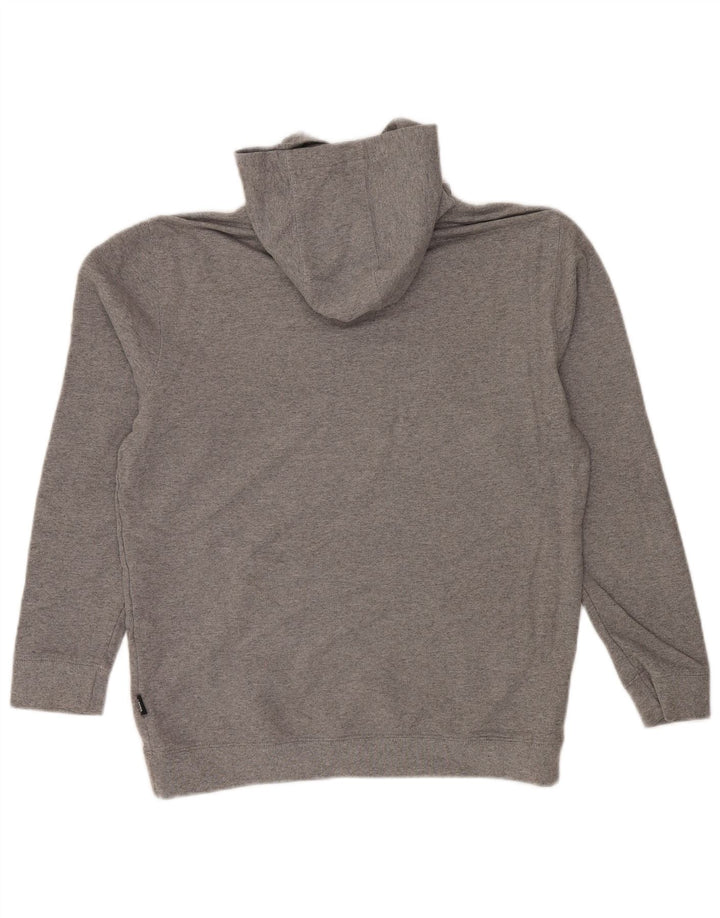 Felpa con cappuccio grafica da donna VANS UK 18 XL cotone grigio
