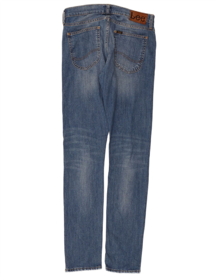 Jeans slim Lee invecchiati Luke da donna W29 L32 cotone blu