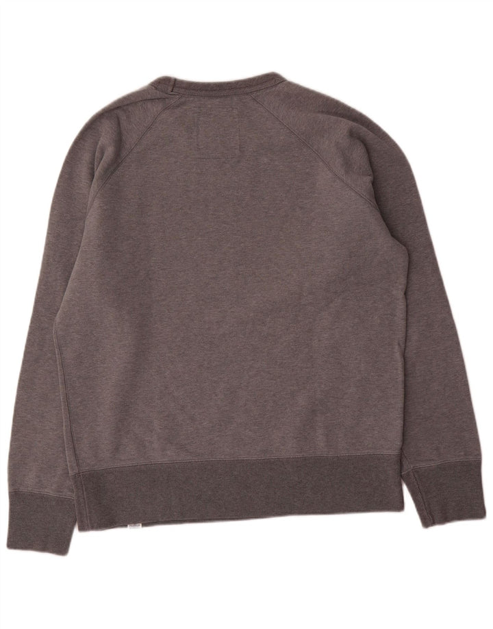 Franklin & Marshall Felpa da uomo Maglione grande grigio screziato