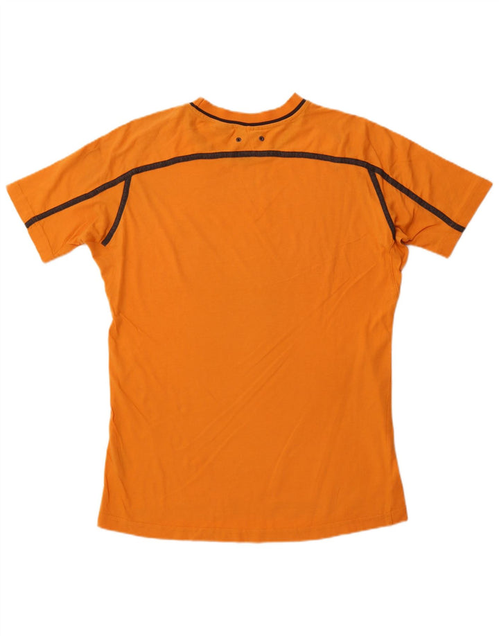 T-shirt uomo FILA Top in cotone arancione medio