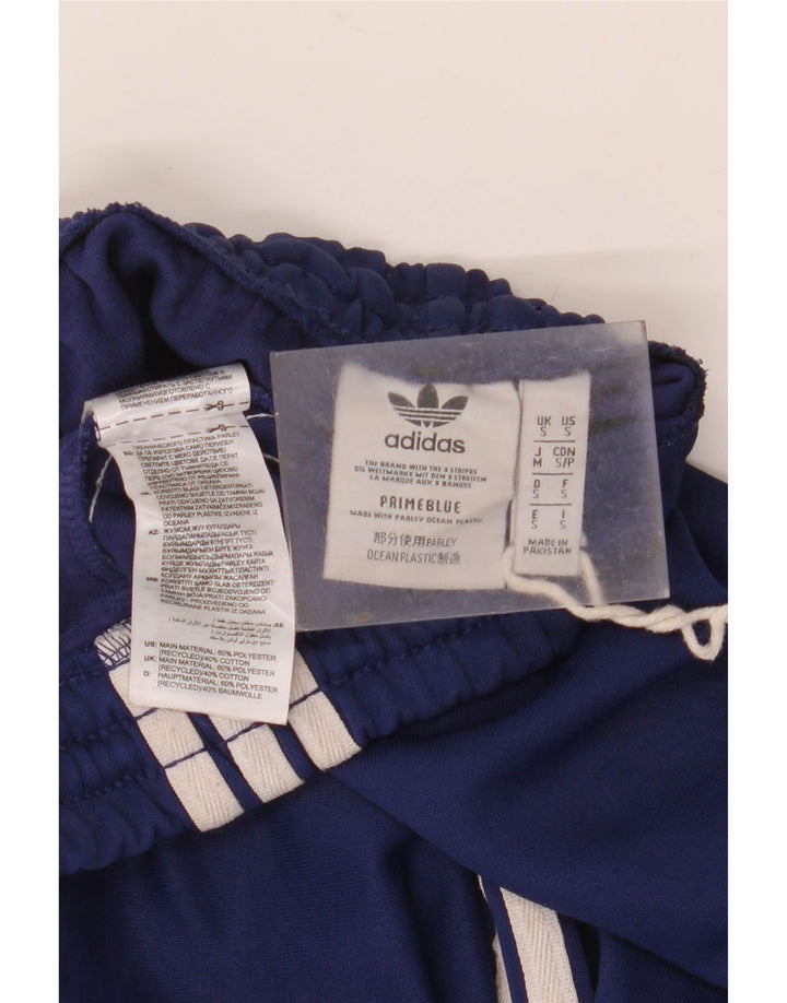 Pantaloni da tuta da uomo Adidas Joggers medi in poliestere blu navy