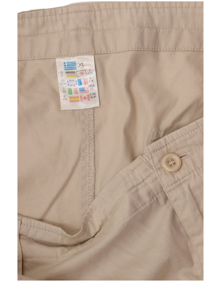 Pantaloncini cargo da uomo VINTAGE XL W38 in cotone beige