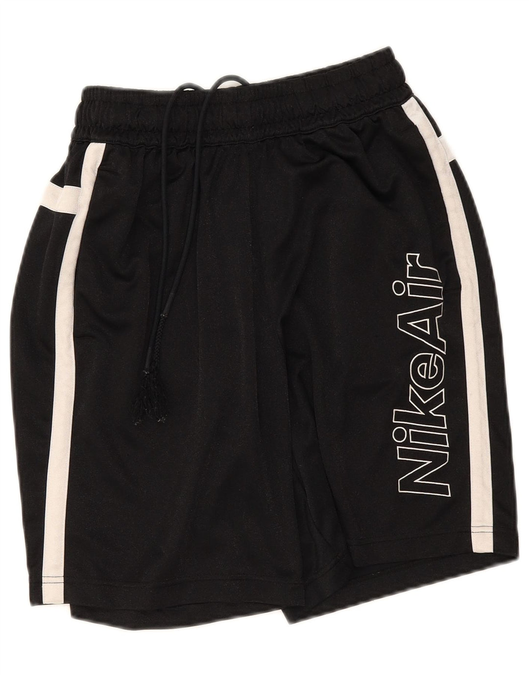 Pantaloncini sportivi Nike da uomo con grafica grafica, colore nero medio, poliestere color block
