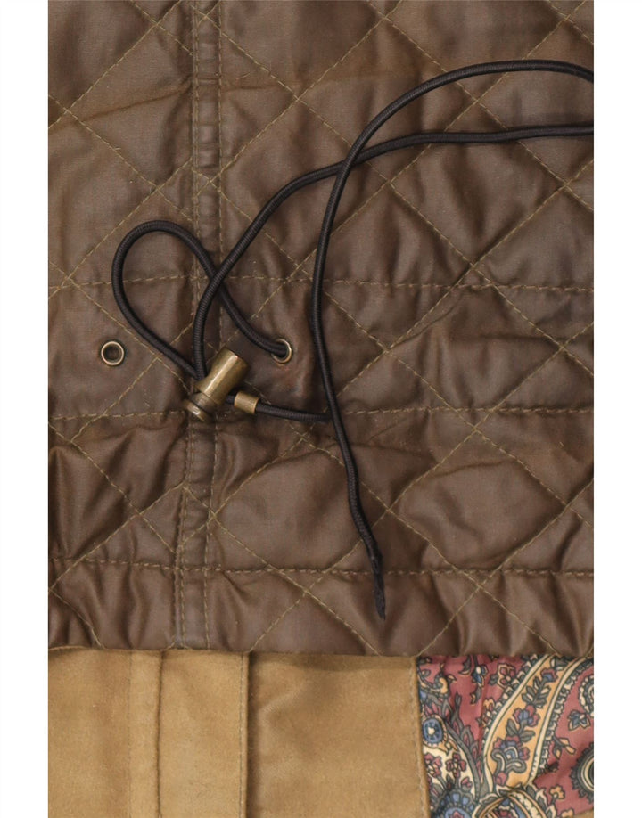 Giacca in cotone cerato da donna Belstaff IT 44 cotone kaki medio