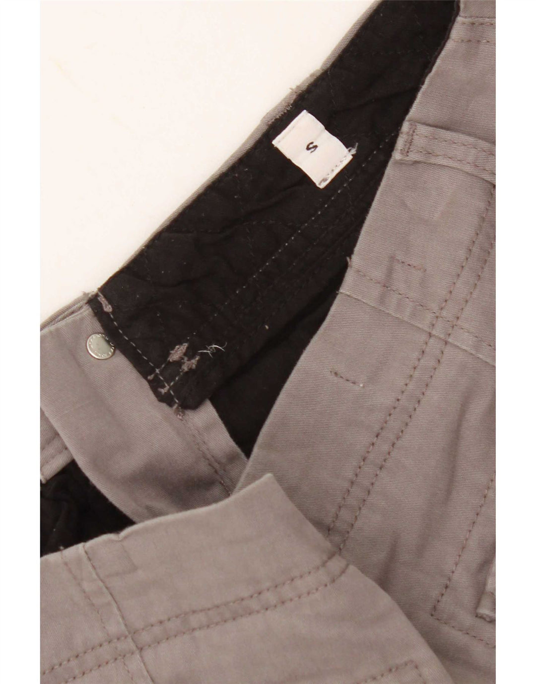 Pantaloncini cargo da uomo Comfort Fit Jack & Jones piccoli W29 in cotone grigio