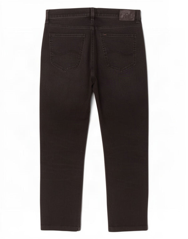 Jeans corti da uomo Lee Austin W32 L25 cotone nero