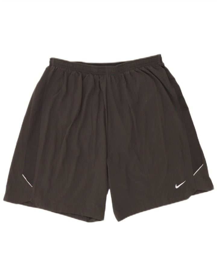 Pantaloncini sportivi Nike Dri Fit da uomo di colore grigio medio