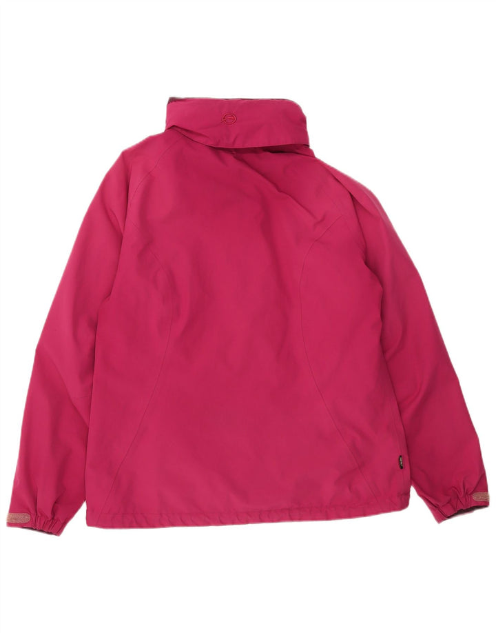 Giacca antipioggia con cappuccio da donna Sprayway UK 12 Poliestere rosa medio