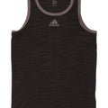 Canotta Adidas da uomo piccola in poliestere chiazzato nero