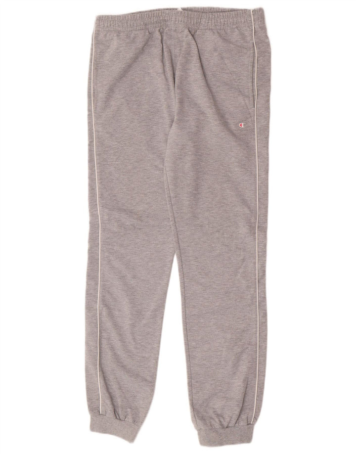 Pantaloni da tuta da uomo Champion Joggers in cotone grigio medio