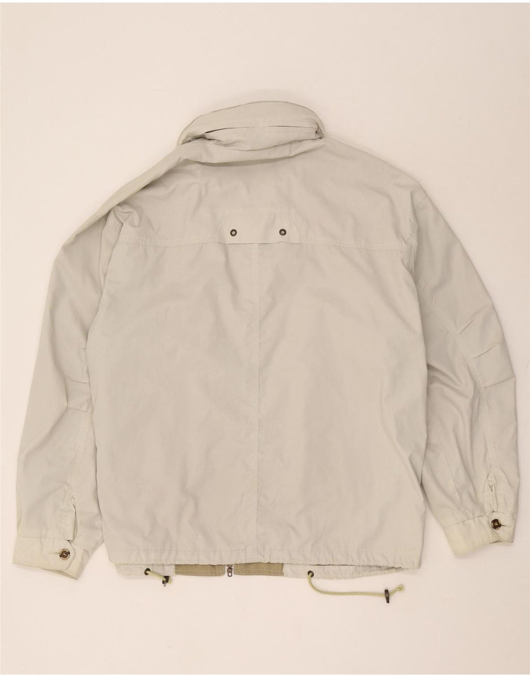 Giacca utilitaria vintage da uomo UK 42 XL in cotone beige