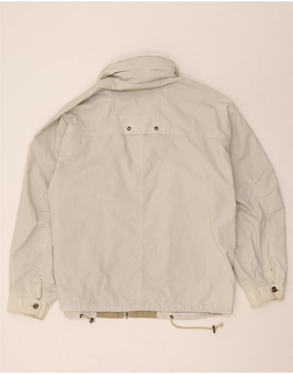 Giacca utilitaria vintage da uomo UK 42 XL in cotone beige