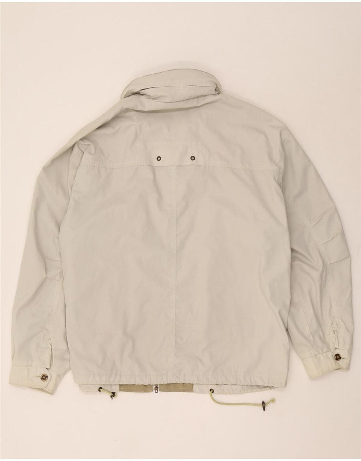 Giacca utilitaria vintage da uomo UK 42 XL in cotone beige