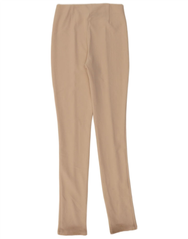 Pantaloni casual skinny da donna Zara medi W28 L33 Beige