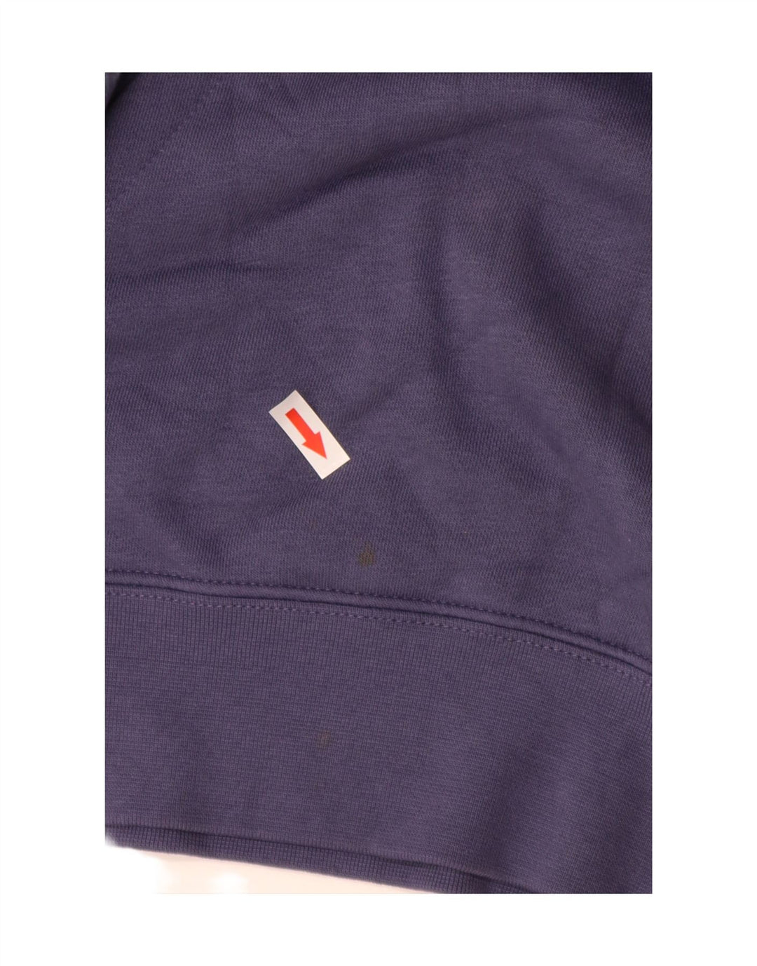 Felpa con cappuccio da uomo Nike Small in cotone blu navy