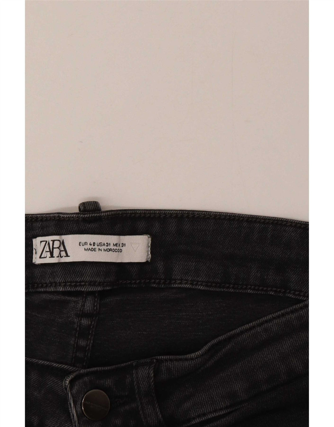 Jeans skinny da uomo Zara EU 40 medio W31 L30 grigio