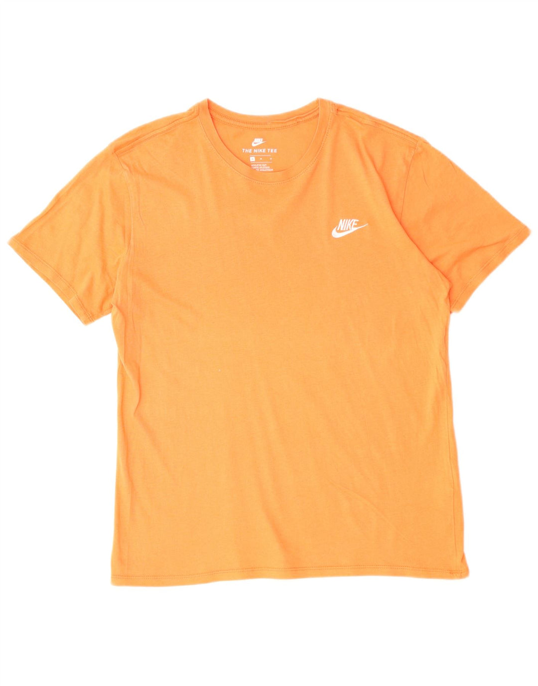T-shirt da uomo Nike Top in cotone arancione medio