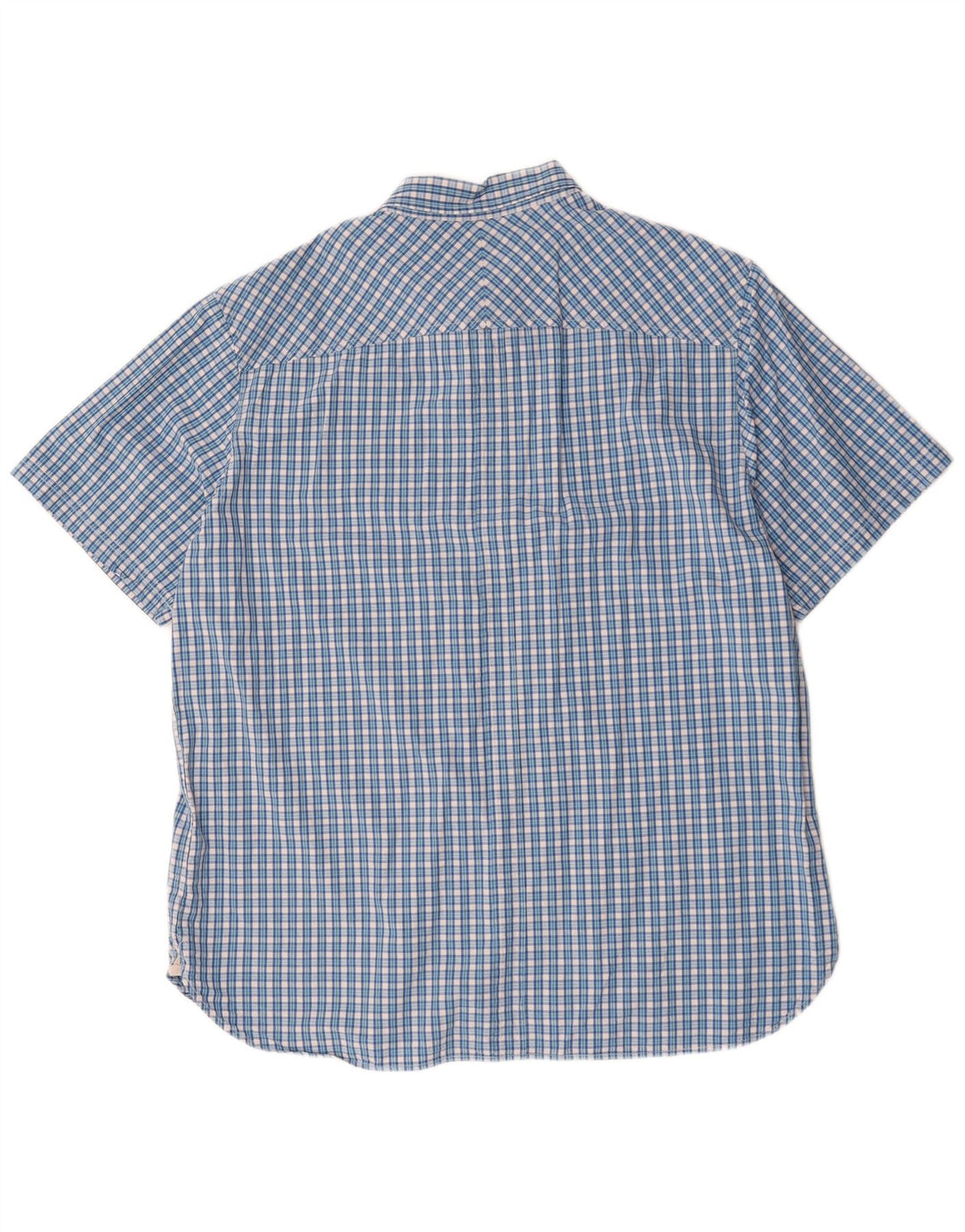 Camicia da uomo Timberland Earthkeepers a maniche corte vestibilità regolare 2XL a quadri blu