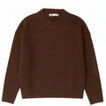 Maglione maglione oversize con scollo a barca da donna Zara UK 10 piccolo marrone