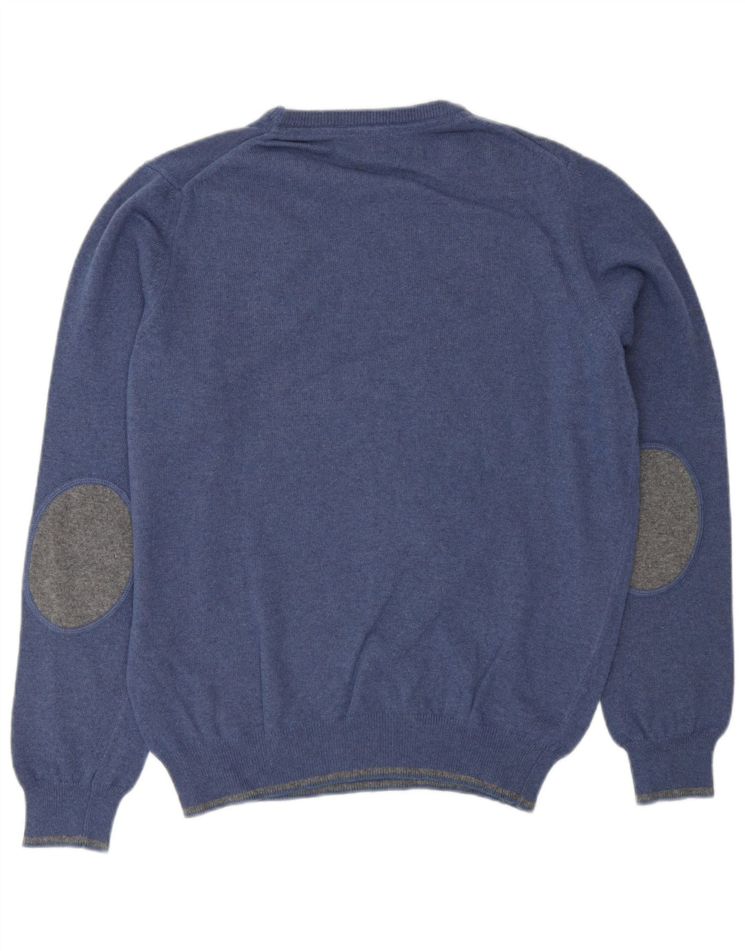 JECKERSON Maglione maglione girocollo da uomo piccolo blu