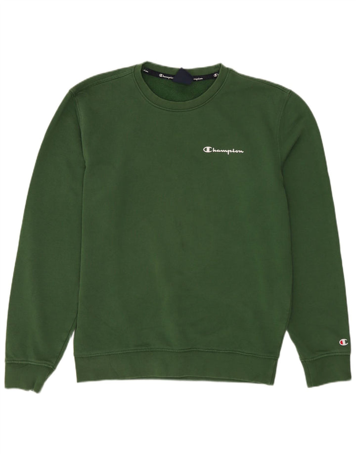 Felpa da uomo CHAMPION Maglione XS Verde