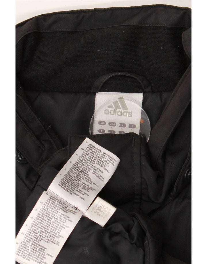 Giacca a vento da uomo ADIDAS UK 40 grande poliestere nero