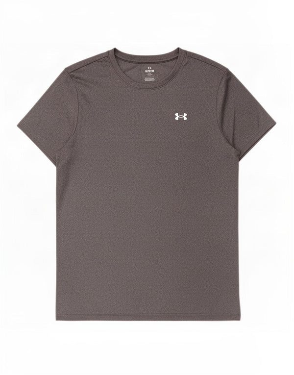 Maglietta da donna Under Armour Top UK 14 Poliestere grigio medio