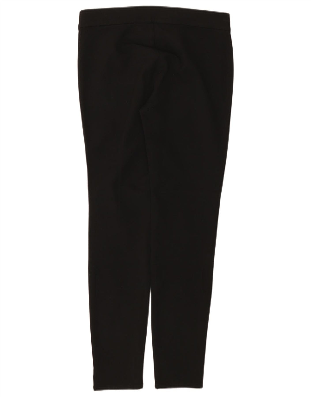 Pantaloni casual slim da donna a vita media Zara medi W28 L28 poliestere nero