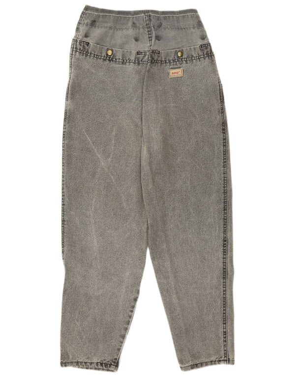 Jeans affusolati a vita alta da donna Rifle W24 L25 cotone grigio