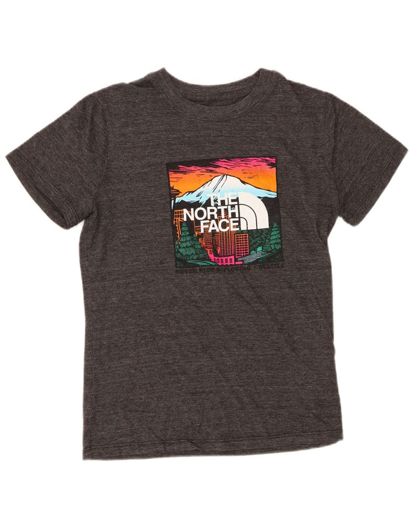 T-shirt grafica da donna The North Face Top UK 12 Grigio medio chiazzato