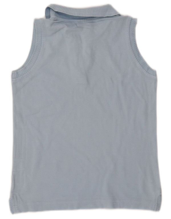 Polo senza maniche da donna CHAMPION UK 10 piccola in cotone blu