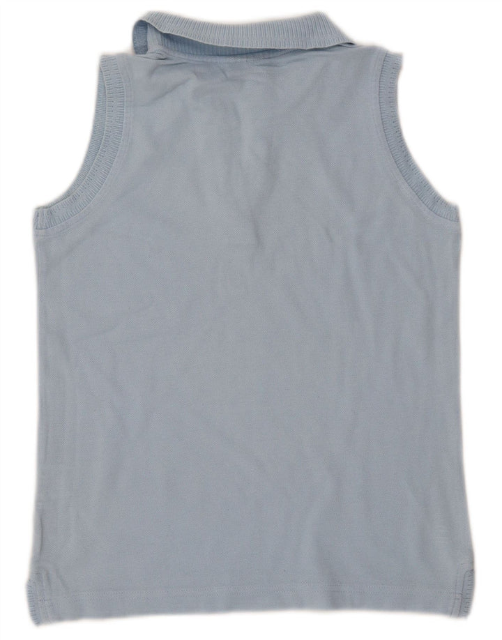 Polo senza maniche da donna CHAMPION UK 10 piccola in cotone blu