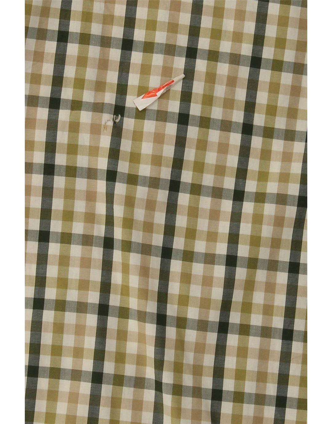Camicia da uomo Timberland XL in cotone a quadretti verde