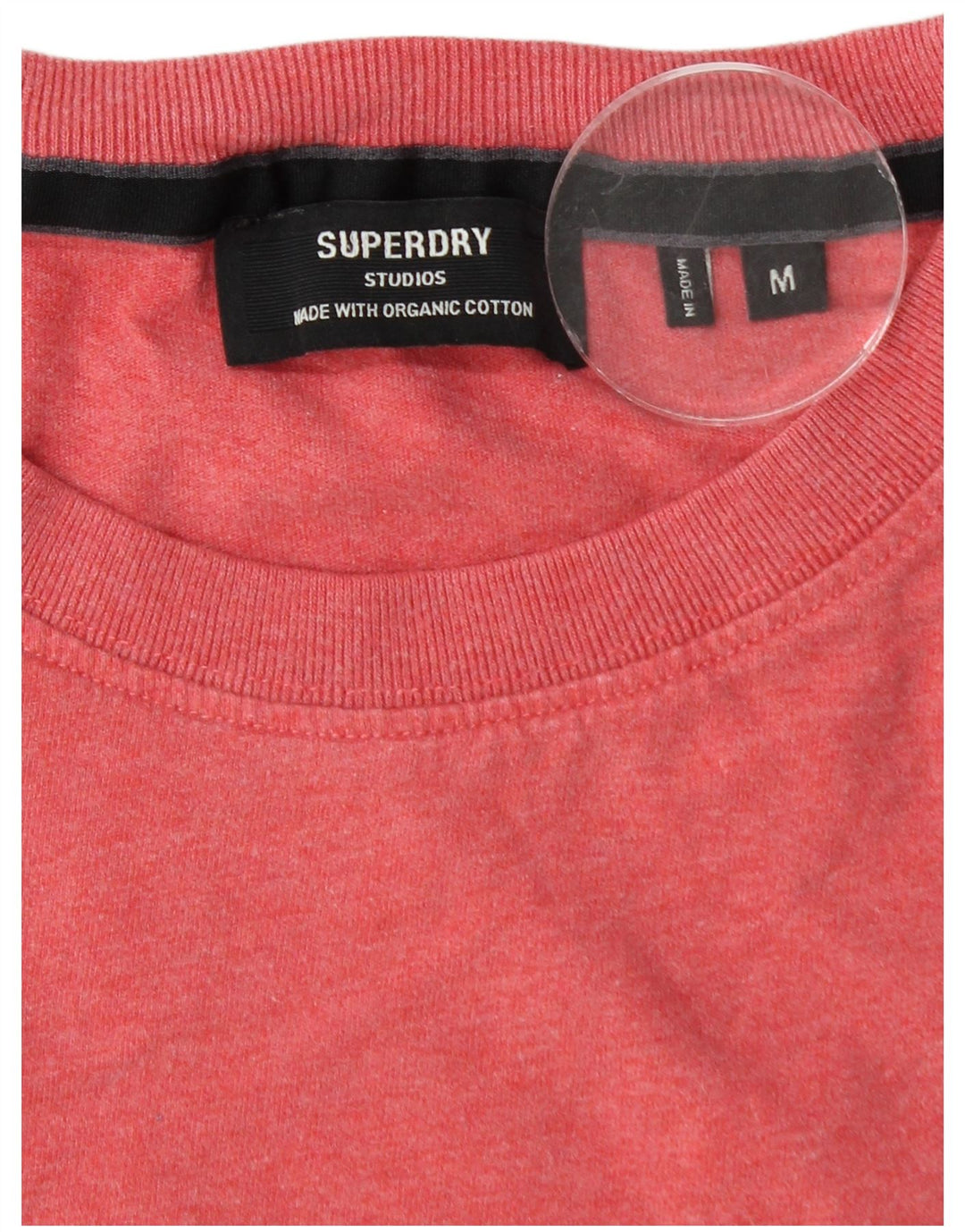 T-shirt da uomo SUPERDRY rosa medio
