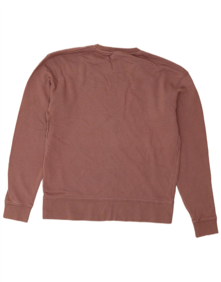 ZARA Felpa Uomo Maglione Small Rosa Cotone