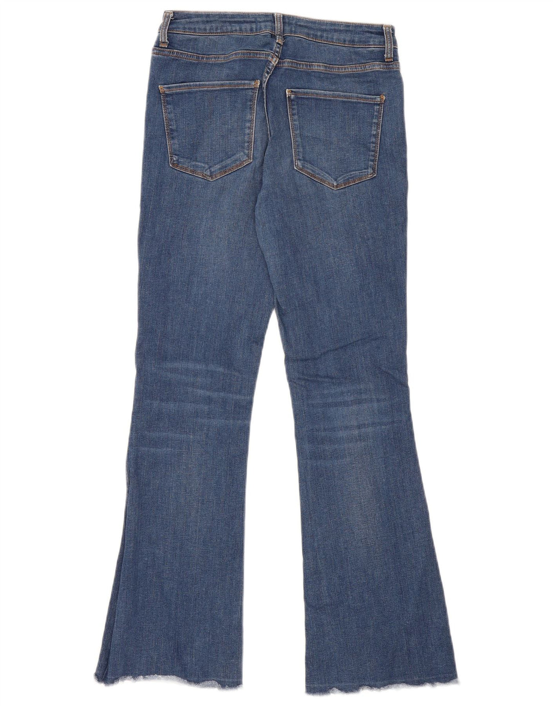Jeans svasati da donna Zara EU 38 piccoli W28 L31 blu