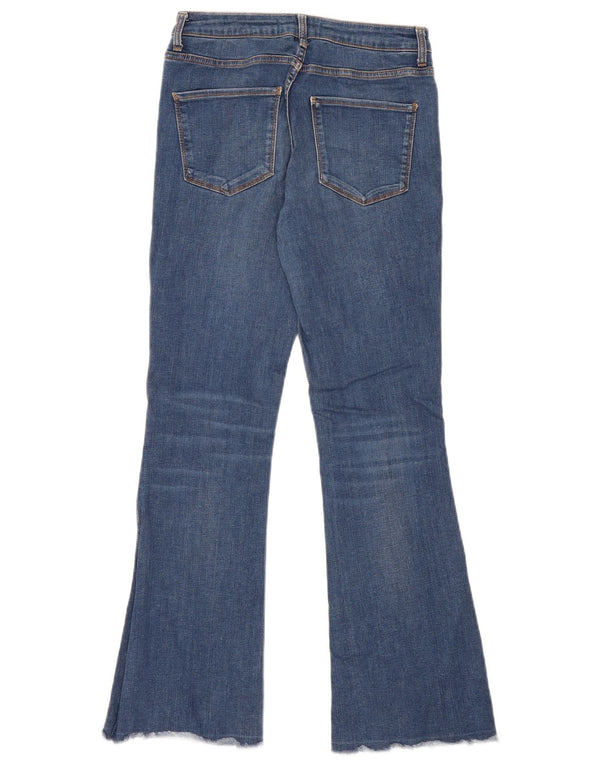 Jeans svasati da donna Zara EU 38 piccoli W28 L31 blu
