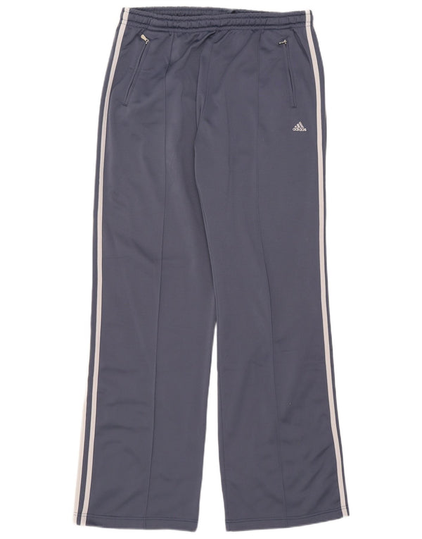 Pantaloni da tuta da uomo Adidas UK 42/44 Large Blu Poliestere
